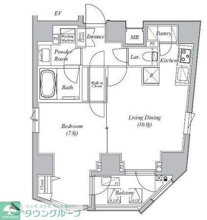 Casa Splendido La plus 元赤坂の物件間取画像